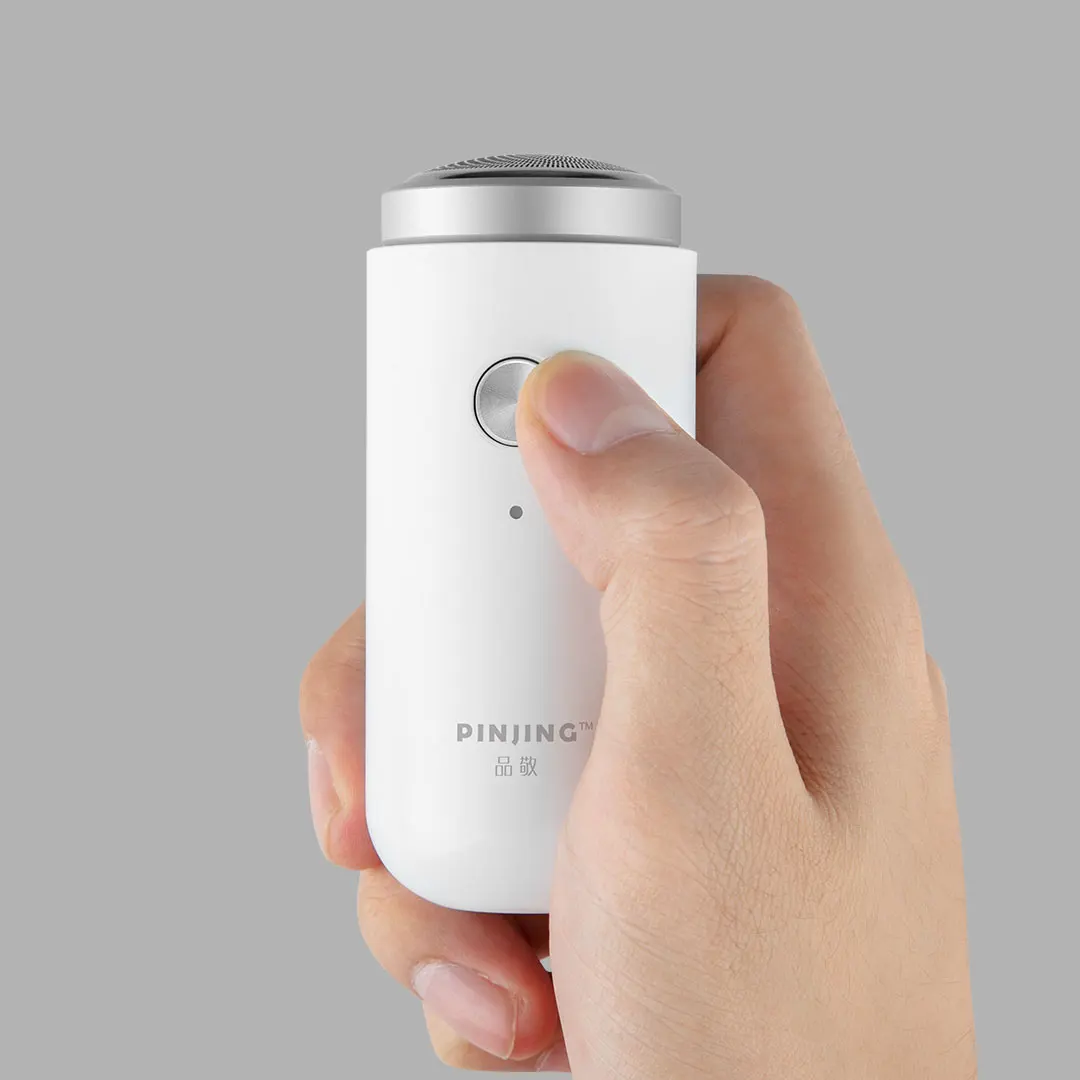 Xiaomi Mijia PINJING Mini Electric Shaving Machine Shaver For Men Blue Body Customized Hair Steel Stainless Logo Time Sky Beauty