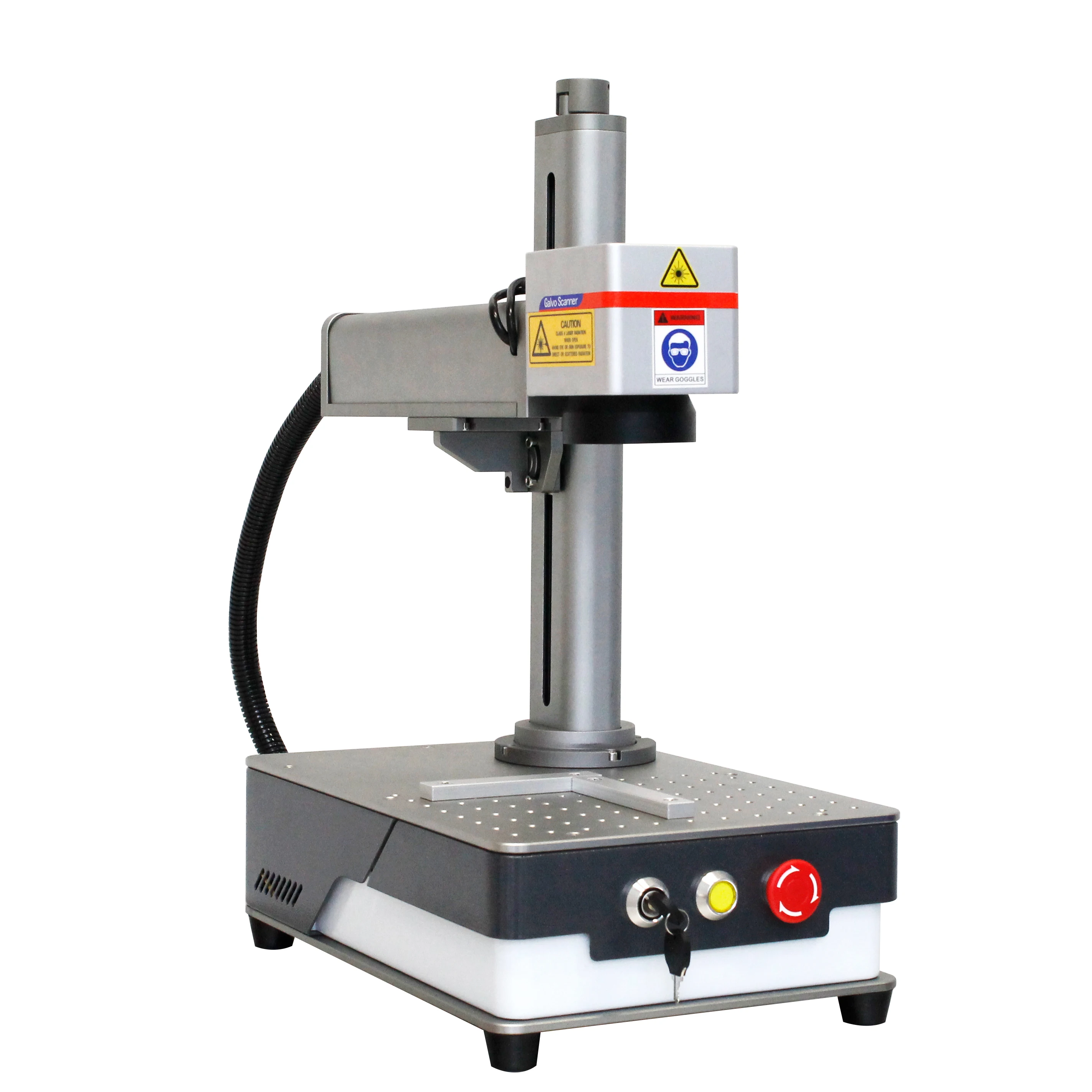 Universal Metal Laser marking Machine Jewelry Key Rings Glass Photo Crystal Fiber Mini Laser Engraving Machines Best seller