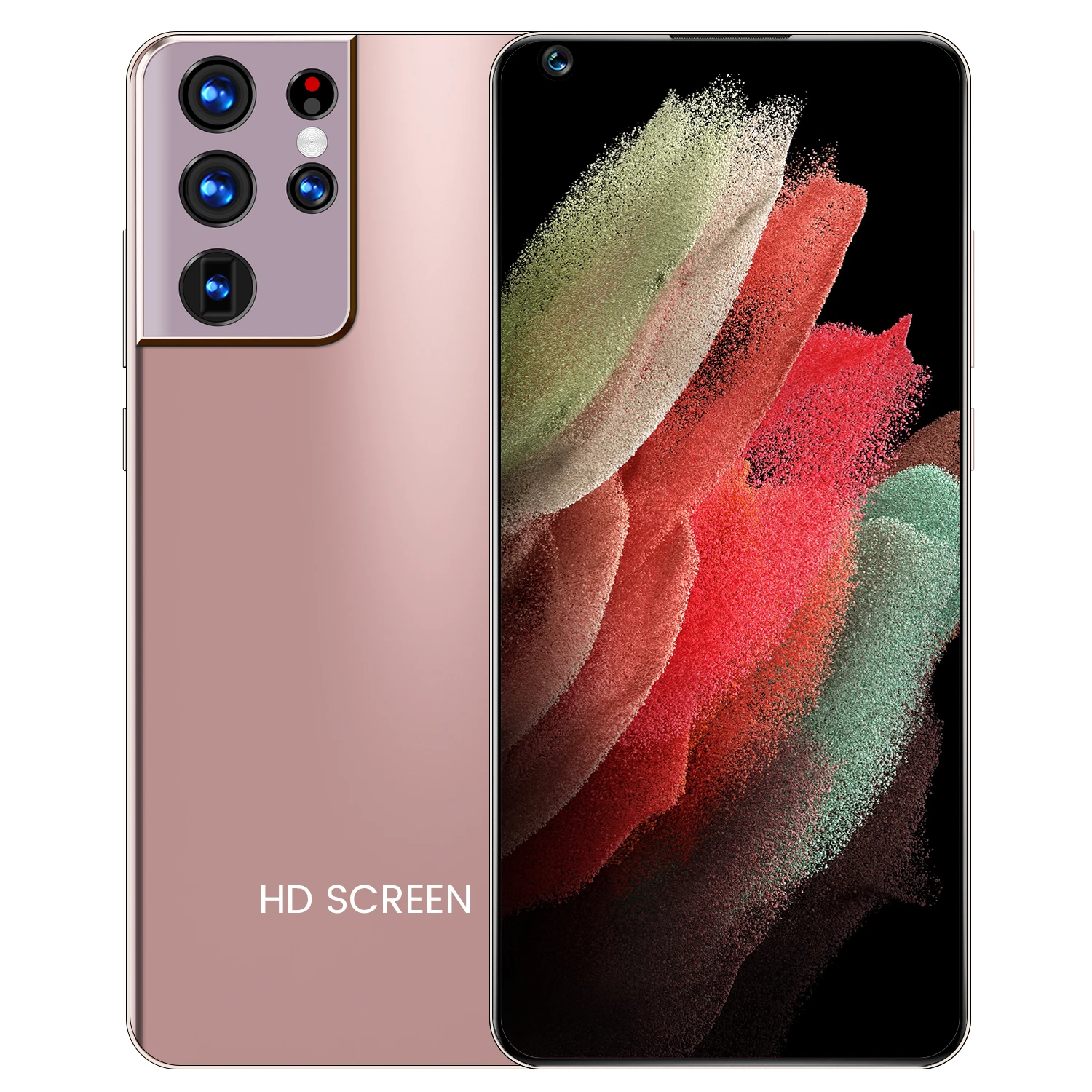 
2021 Cheap android mobile phone S21ultra MTK6889 10-core 7.3 inch HD 1440*3200 12GB+512GB 13MP+48MP 5000mah Android 10.0 5g net 