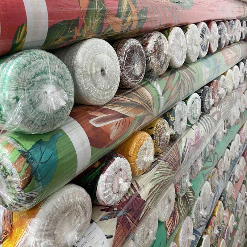 Заказной дизайн вискоза креп тканая Цифровая печатная вискозная ткань для модной одежды