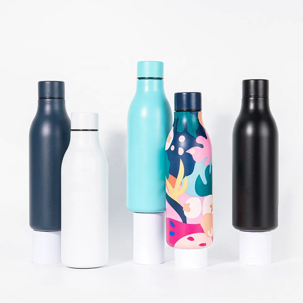 Hot selling 550ml insulated 304 double wall stainless steel vaccum water bottles