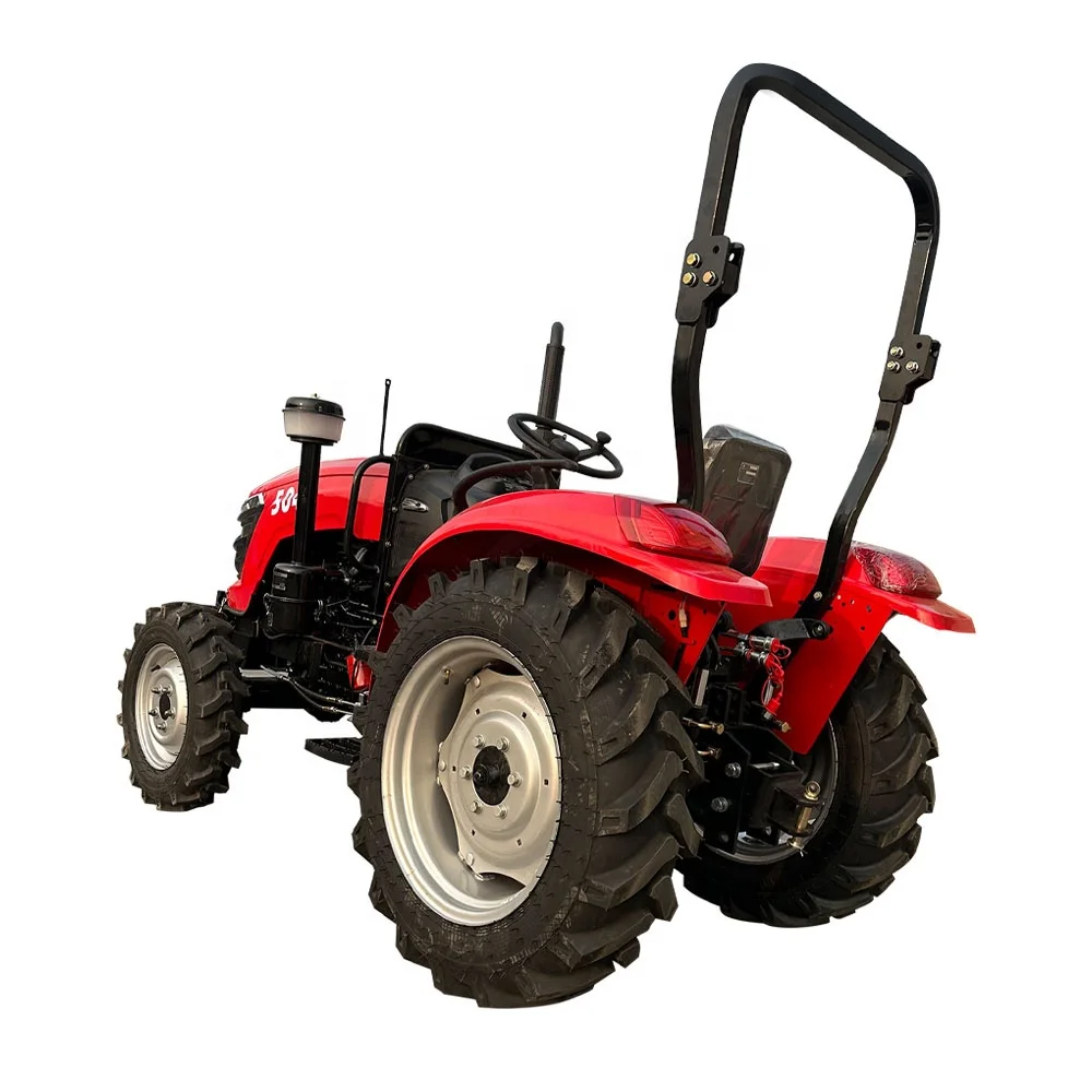 Ферма 50hp сельскохозяйственный трактор 4WD с индивидуальным