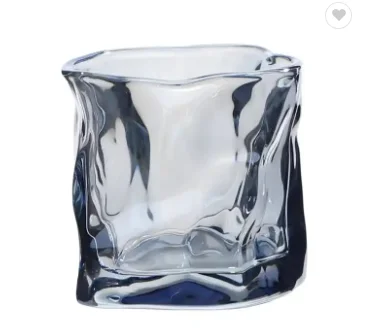 Custom logo luxury heavy base whisky glasses old fashioned whiskey glass