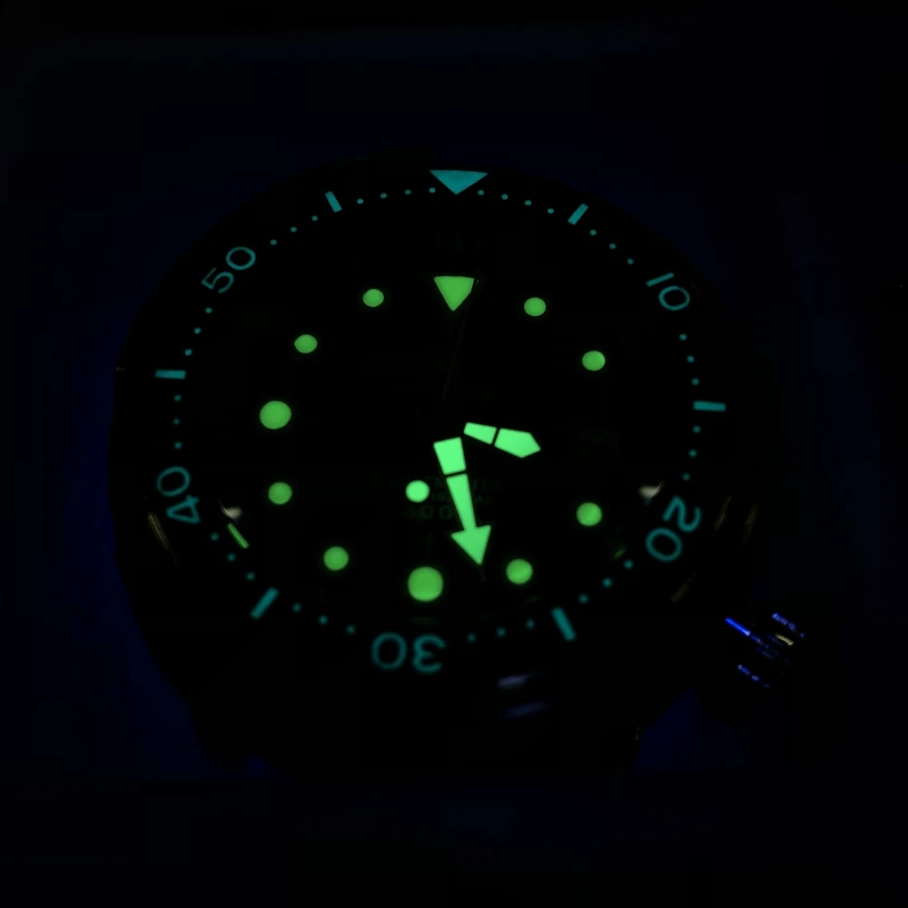 
No Logo! SD1975 Steeldive Design OEM Custom Stainless Steel Sapphire Glass Mechanical Movement 300m Wristwatch Diving 