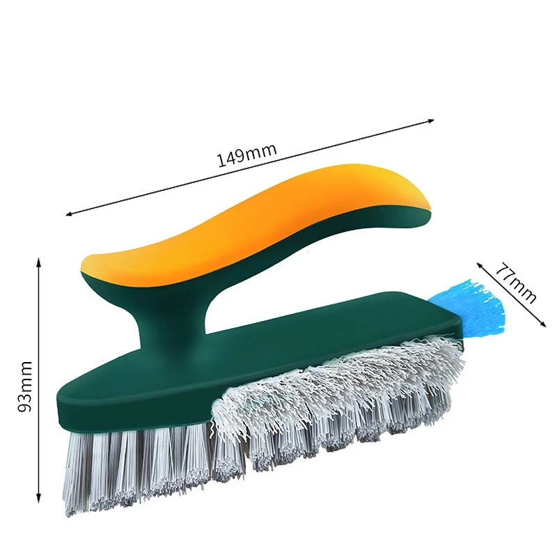 Crack seam wiper wash brush integrated bathroom floor brush bathroom corner  toilet cleaning brush