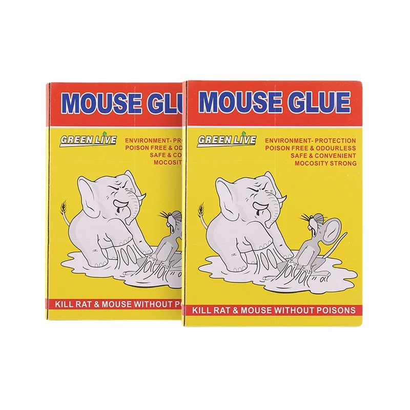 Pittar Strong Stickiness Adhesive Paperboard Mouse Rat Glue Trap Board for Pest Mice Control