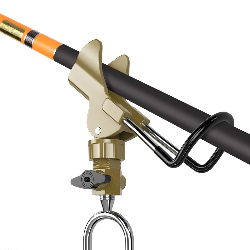 
Outdoors Adjustable Stainless Steel Fishing Rod Pole Ground Insert Bracket Support Foldable AU Stand Adjustable Screw 