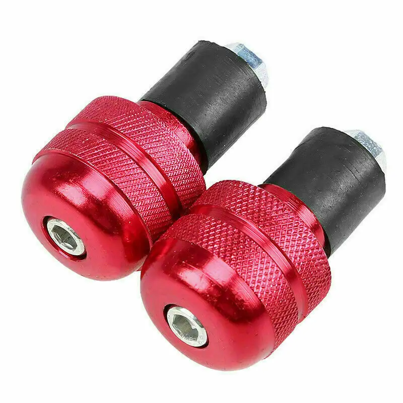 Alloy bike handlebar end plug cap bar end plug