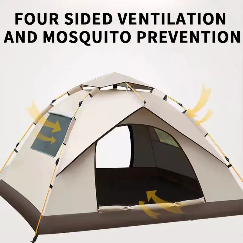 CLM  Portable Folding Tent Spring Outing Park Picnic Outdoor Mesh Ventilation Sun Shelters Automatic Camping Tent