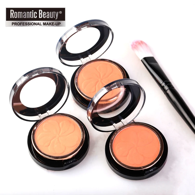 Romantic Beauty Water Color Matte Blush Long Lasting Pigmented Baked Cheek Rouge Natural Glow Powder Face Makeup Cosmetic