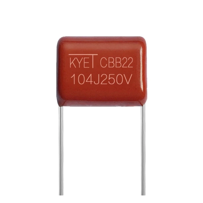 High voltage variable cbb21 polypropylene film capacitors CBB22 104J 250V 0.01UF 5% capacitors