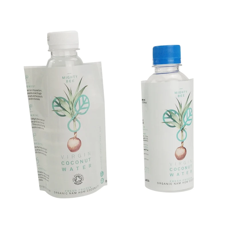 Custom design bottle printed pvc shrink sleeve label for water bottle glass cans