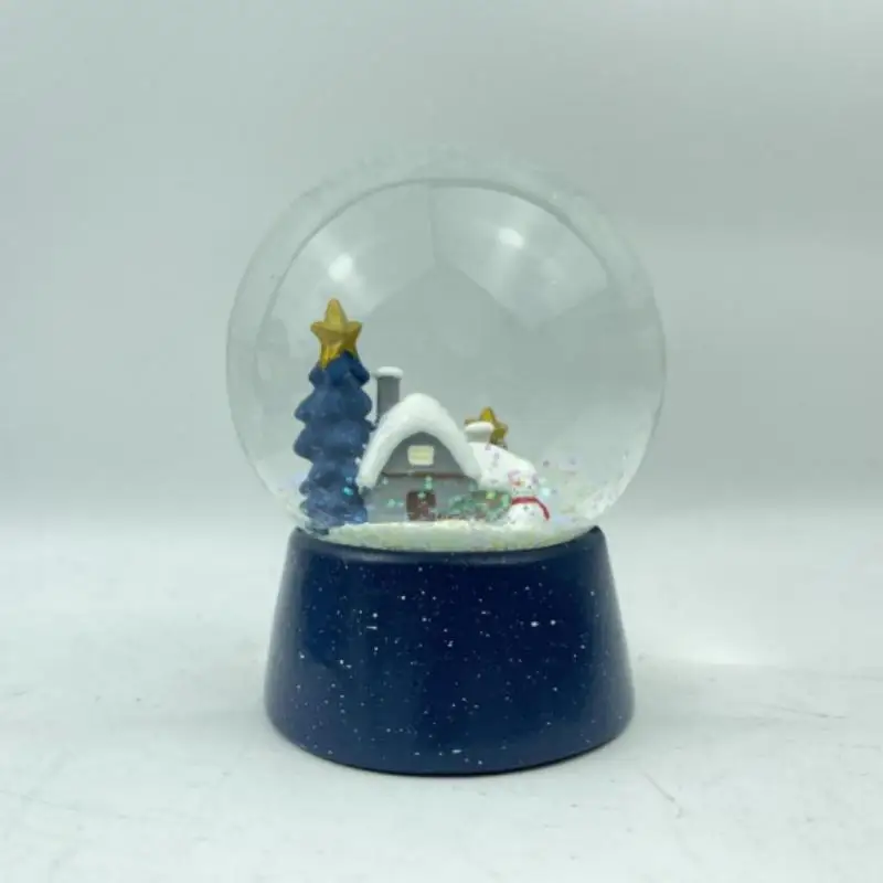 EAGLEGIFTS Christmas Desktop Decoration Customize Snowball Resin Crafts Gift Christmas Snow Ball Wholesale Christmas Snow Globe