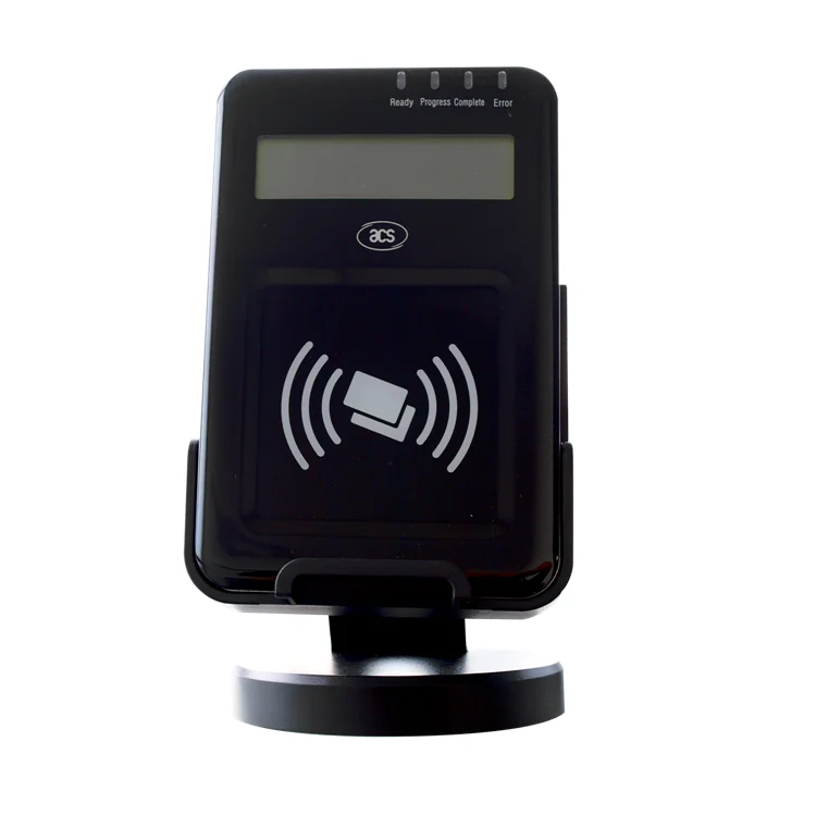ACR1222L-D1 NFC Smart Card Writer and Contactless RFID Reader with LCD Display