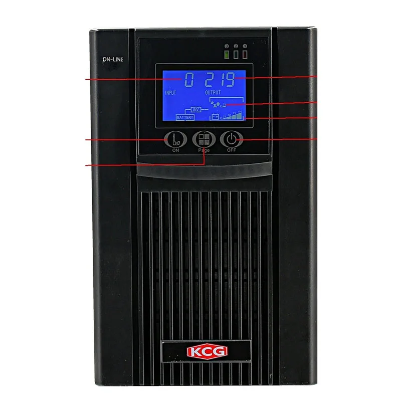 online 2KVA 220V 1500w computer server medical monitoring ups online