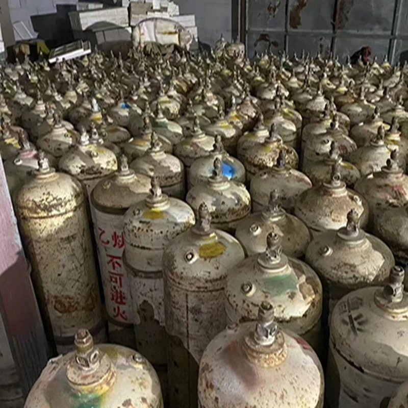 Used 2010 Acetylene Cylinder Storage Tank for Machinery Use