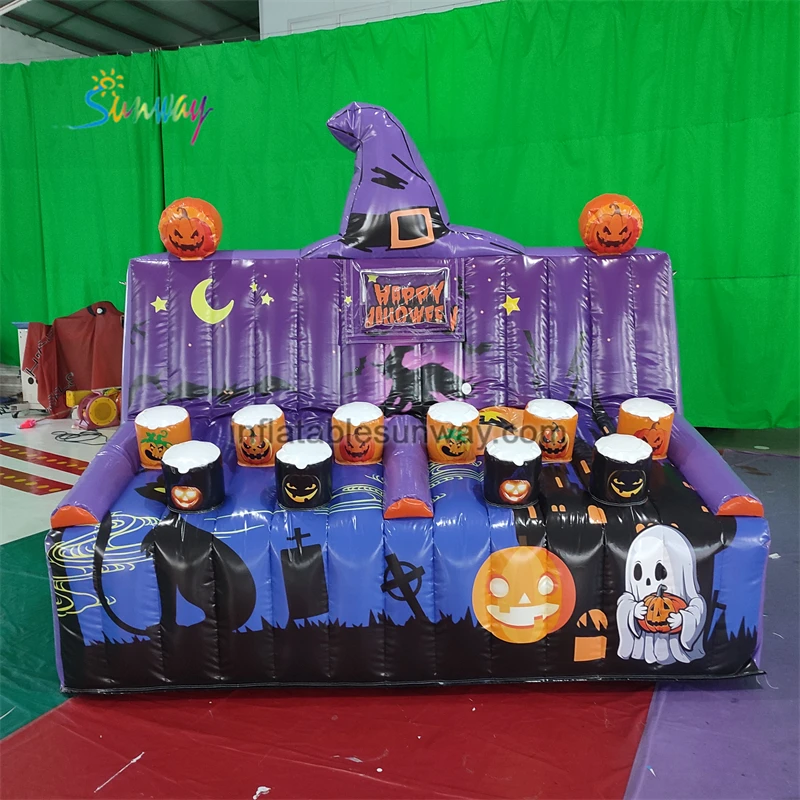 Надувная спортивная игра Хэллоуин идеально подходит для вечеринок мероприятий командного строительства и карнавалов!