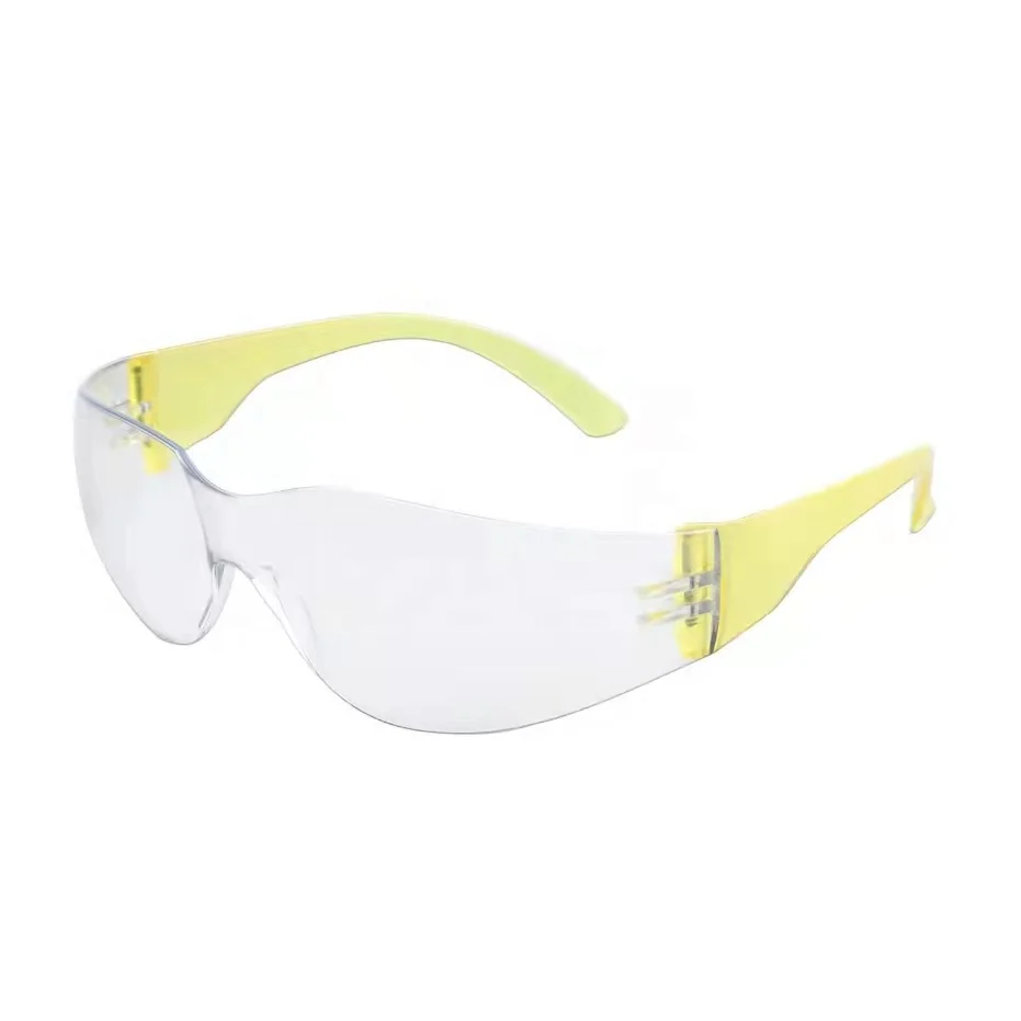 GuardRite Brand ANSI/CE EN166 Protective safety goggles Anti-Scratch Anti-UV industrial protective working safety glass