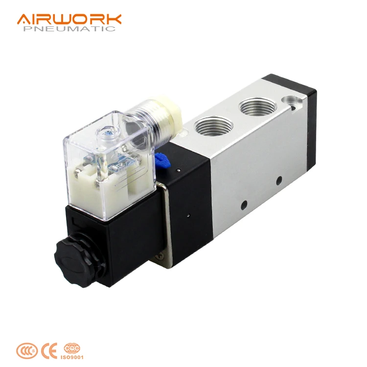 pneumatic aluminum electric solenoid air valve for air compressor 4v310-10