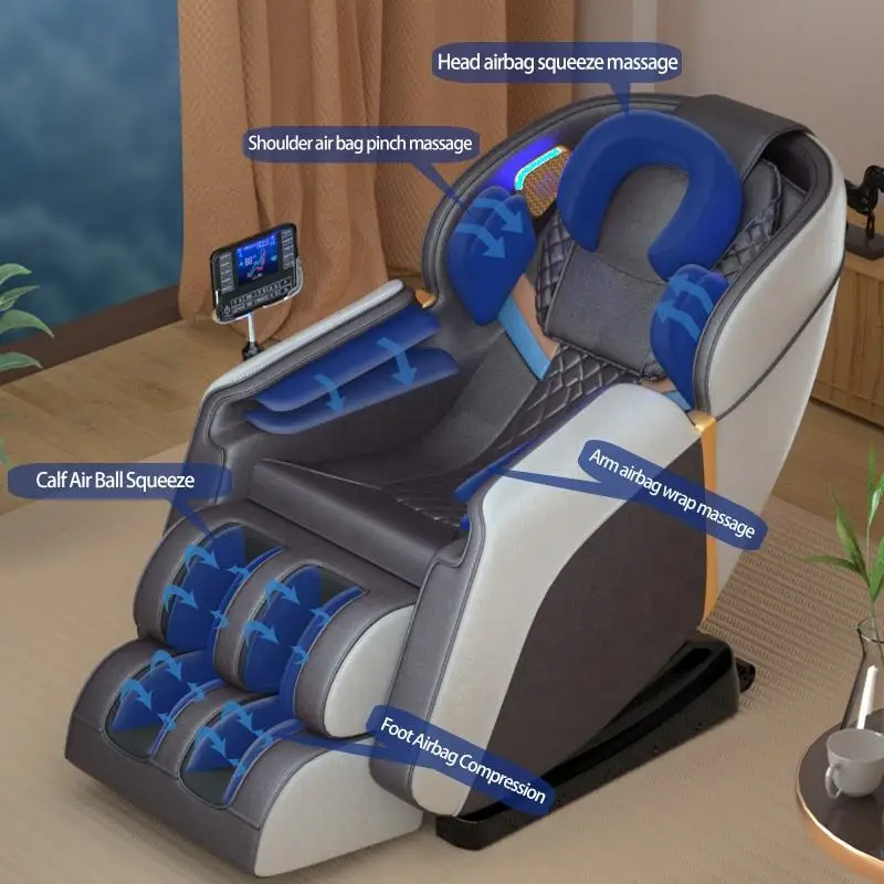 Hand Electric Ai Smart Recliner Shiatsu 4D Heat Pad Modern Luxury Foot Full Body 3D Massage Products, Chair massage