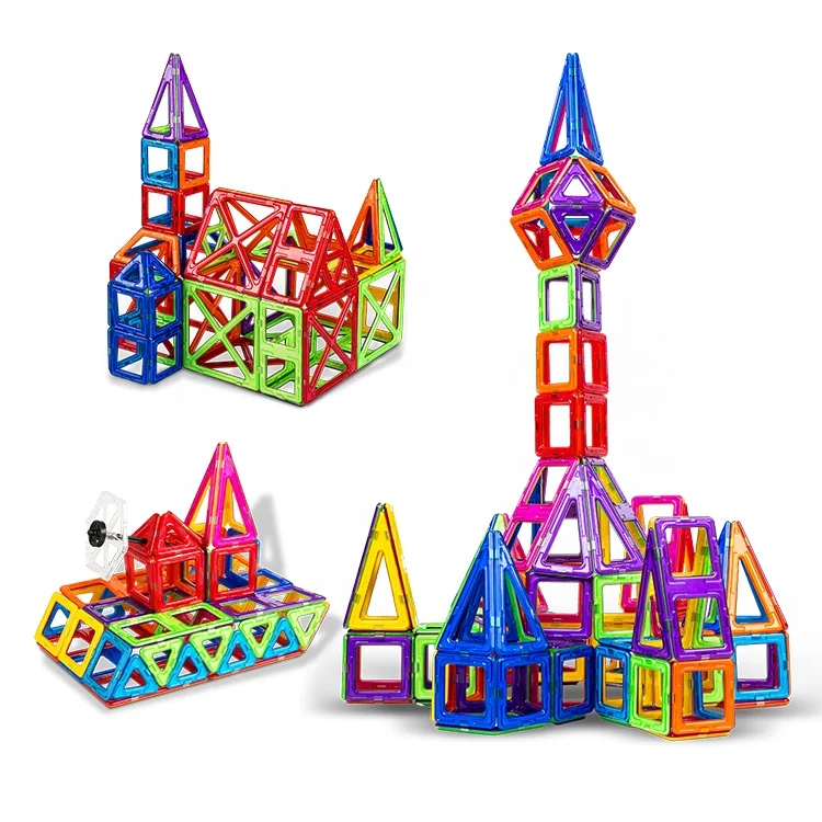 MAG-T4K stem magnetic toys block building sets kid magnetic block toy