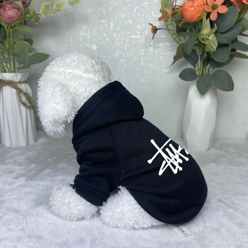 Wholesale Multi-colors Dog Clothes Custom Breathable Pet Winter Clothes Dog Hoodie Pet Clothes