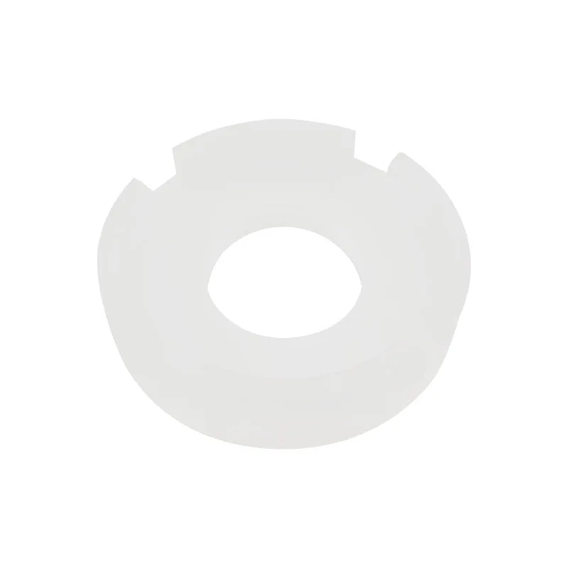 customized PP material white round  machined parts Plastic Accessories