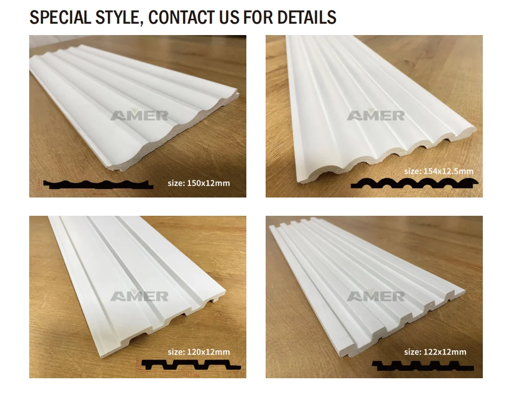 Rongke OEM Factory Light Imitation Plaster Line PS Material Ps Skirting Panels Moulding/wood Moulding