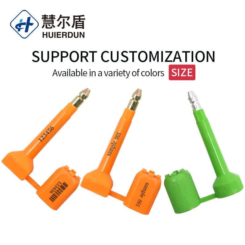 HED-BS106 shipping container door lock high security factory price metal seal bolt seals