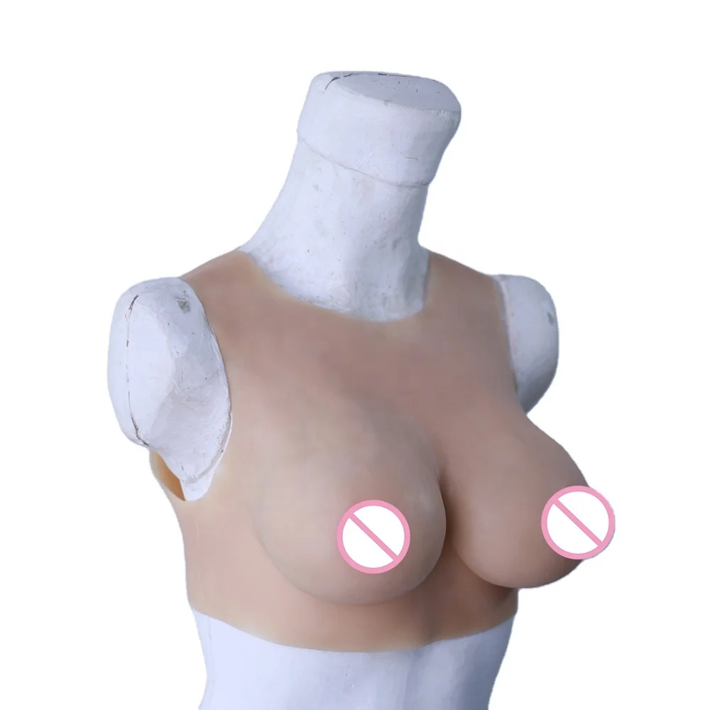 C Cup Male Tit False Boobs Drag Queen Crossdresseing Breast Form For Crossdresser women