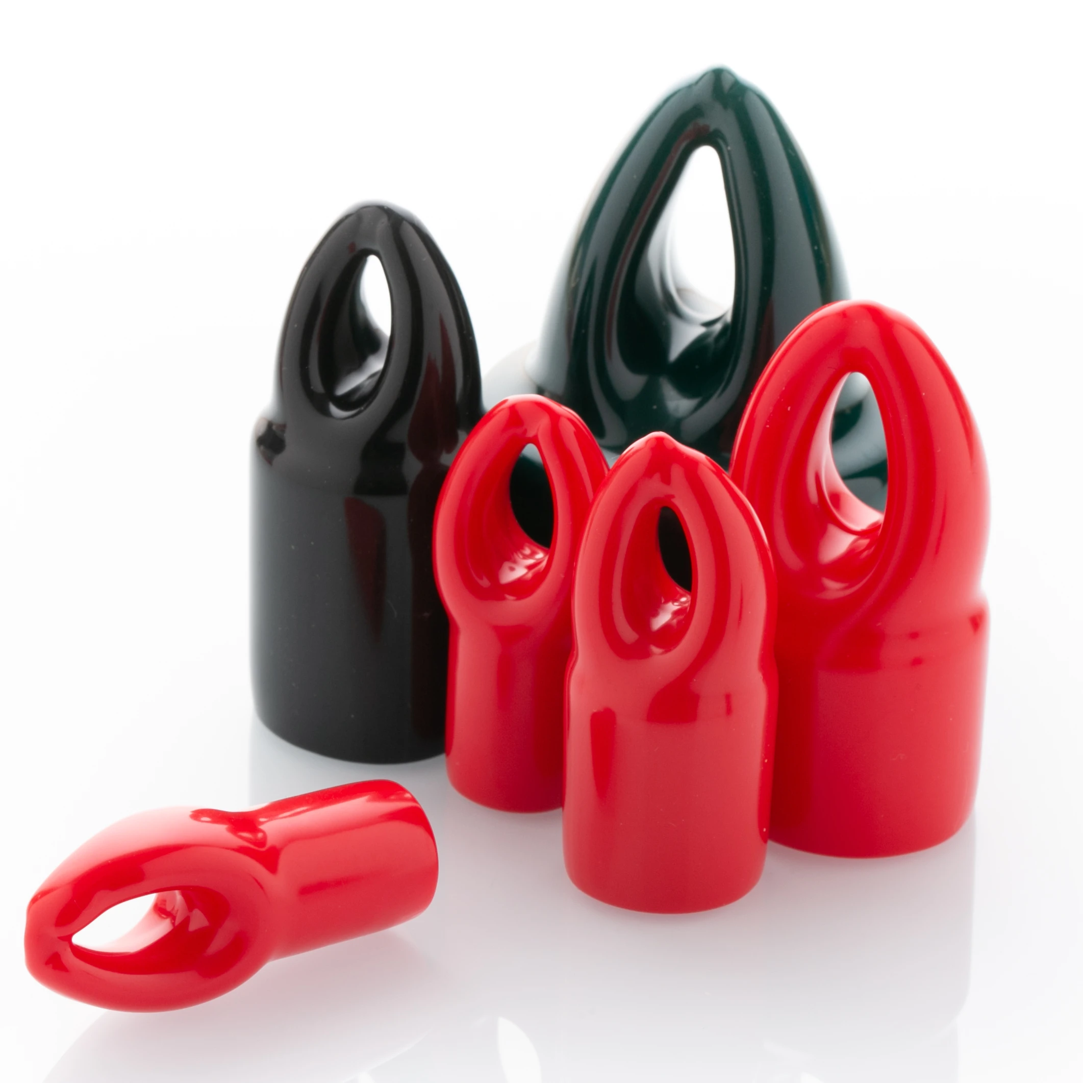 Product manufacturers Colorful Dip Molded high quality plastic Hanger end Caps