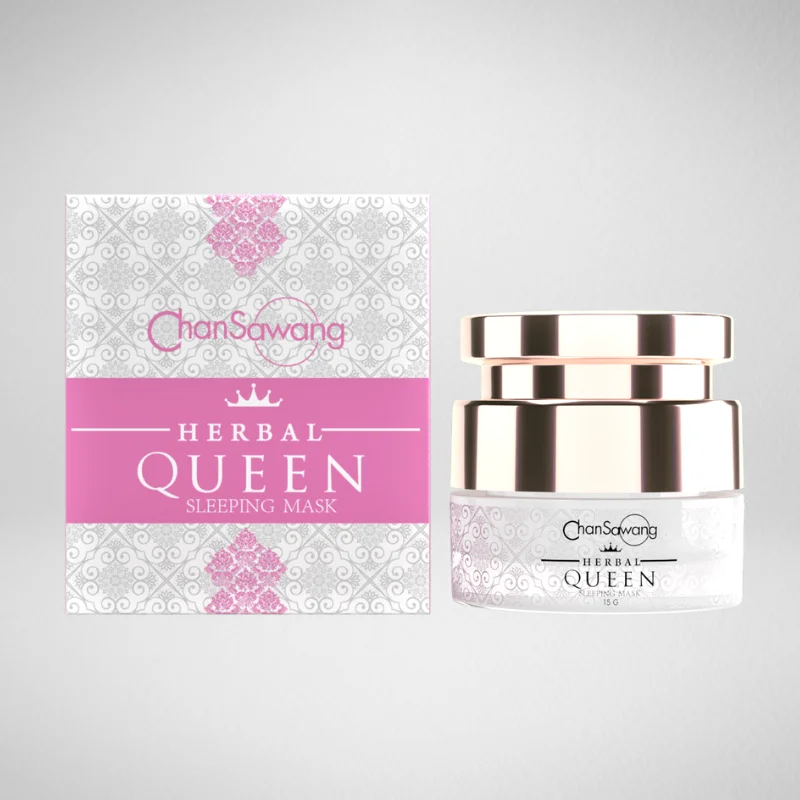 Best Seller Skin Care of Herbal Queen Whitening Night Cream for Moisturizing Skin and Anti Aging from Manufacturer in Thailand