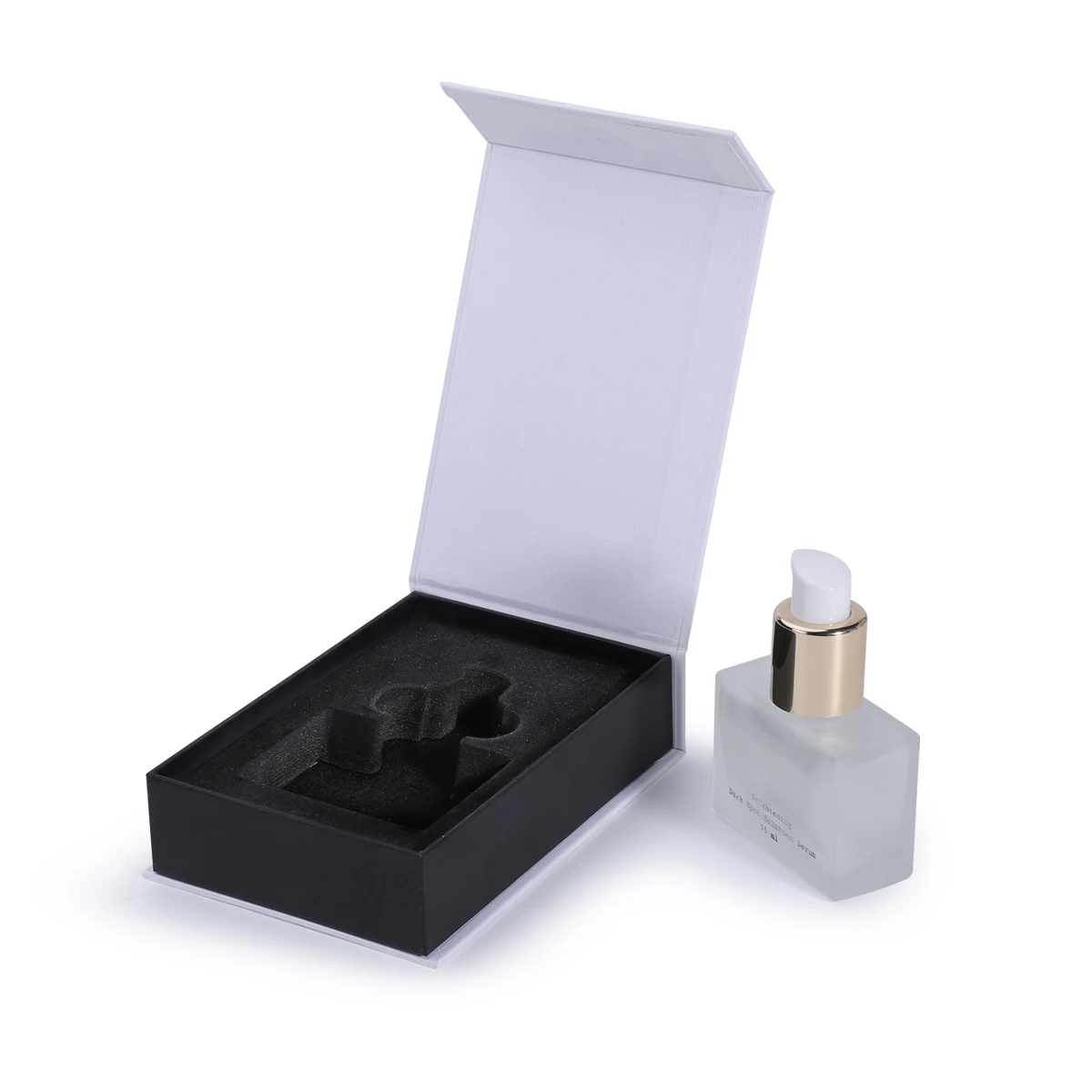 Perfume Box Luxury Boxes Bottle With Printing Paper Packaging Gift Custom Wholesale Bottles And Sample 100Ml Cheap Black Small