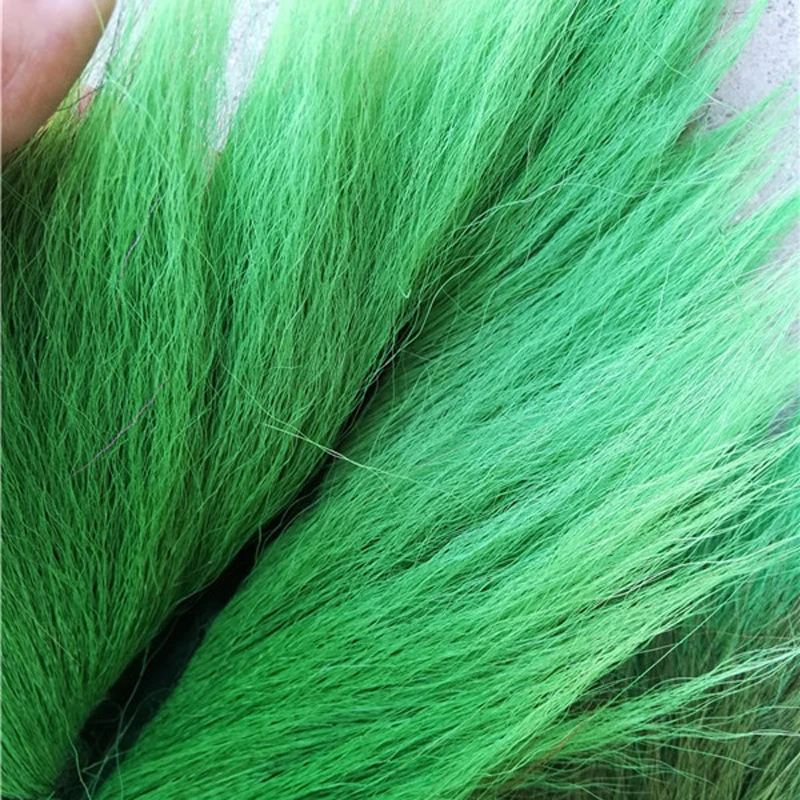 2021 China Fur Manufacturers Wholesale Deer Tail Hair Tied Fish Hook Sea Fishing Bait U.S.
