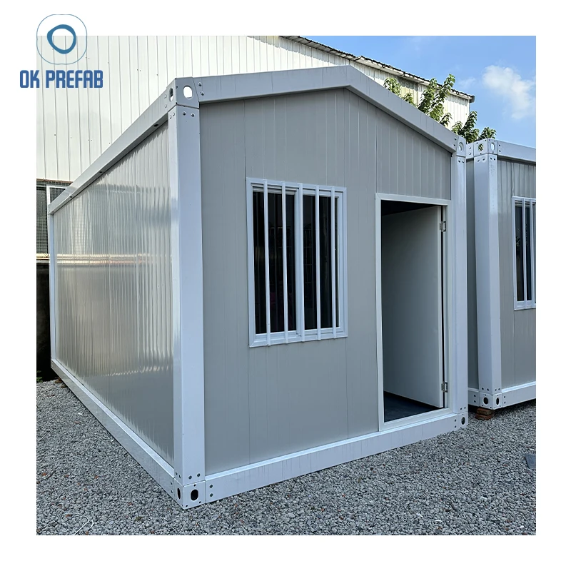 Factory Customized Low Cost Portable Prefab Detachable Container Houses 20 40Ft Buildings Frame Prefabricated Home With Bedroom