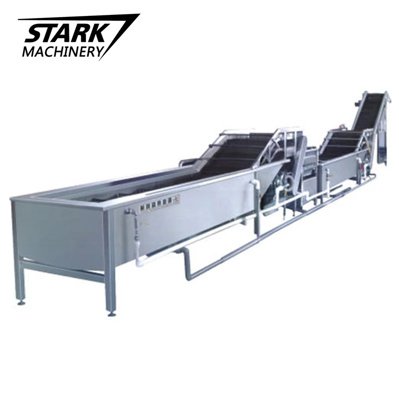 Factory Price Automatic vegetables  processing line Washing&cutting line