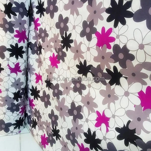small flower design 100% polyester woven disperse print fabric for bedding