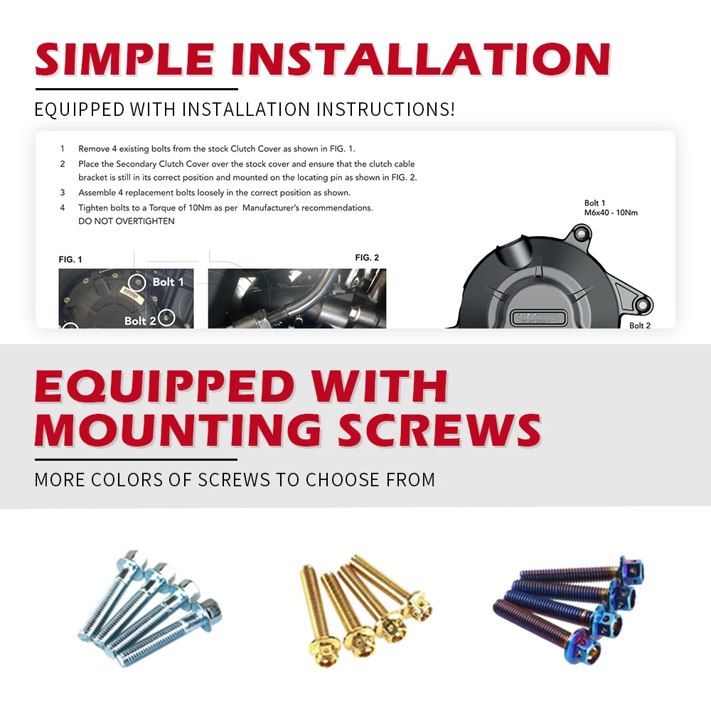 For DUCATI 899 2014-2015 Engine Covers Protectors Motorcycles Engine cover Protection case