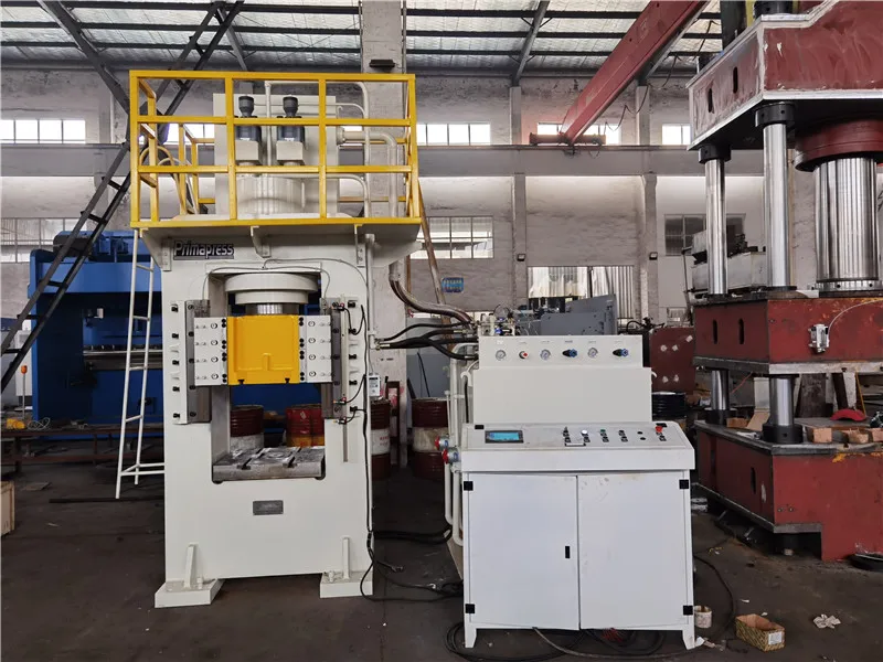 400 Tons 4 Column Hydraulic press for tank head