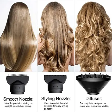 Manufacturer 1800w AC Motor Professional Hair Dryers High Speed Ionic 3 In1 Onestep Best Portable Travel Hair Dryer