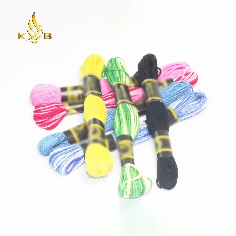 Kingeagle cross stitch thread 100% cotton threads hand embroidery thread