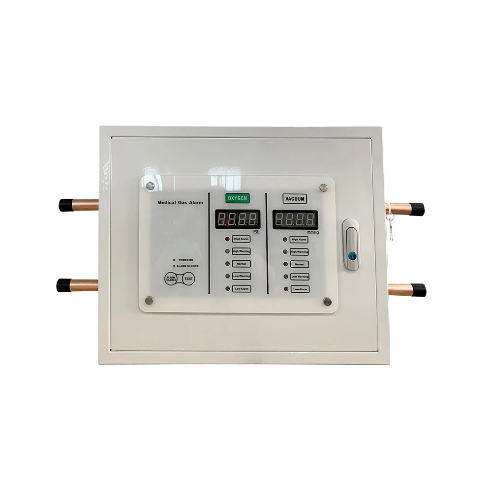 OEM available 2 gas MEDICAL GAS AREA ALARM PANELS for medical gas pipeline systems