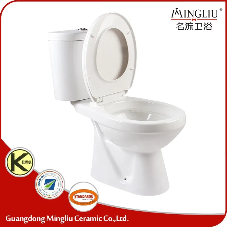 Wholesale sanitaryware new design modern engineering s-trap water closet project two piece toilet