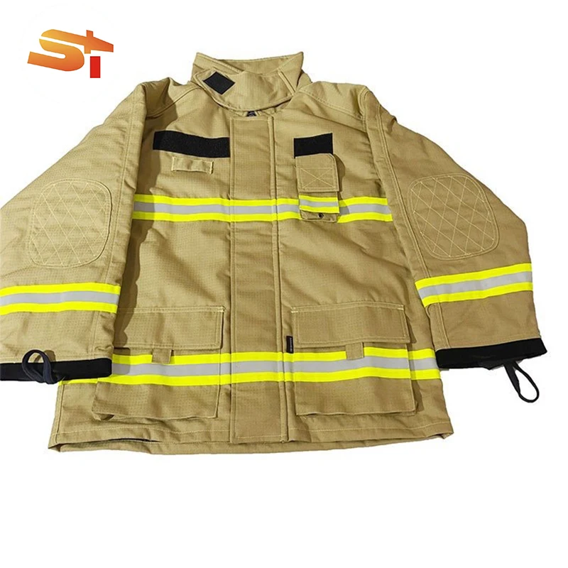1971 Firefighting Green Orange Suits Aluminized Men With Layers Uniform Blue Certificate Shandong Child Firefighting Suit Heat