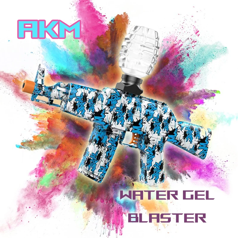 2022 Amazon Best Sell Outdoor Automatic AKM,M416,AK47,MP9,P90 Gun Gel Blaster