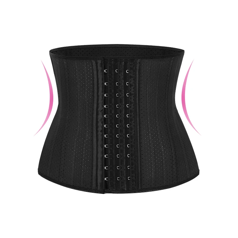 Plus Size Slimming Breathable Bondage 25 Steel Bone Latex Waist Trainer Private Label Corset