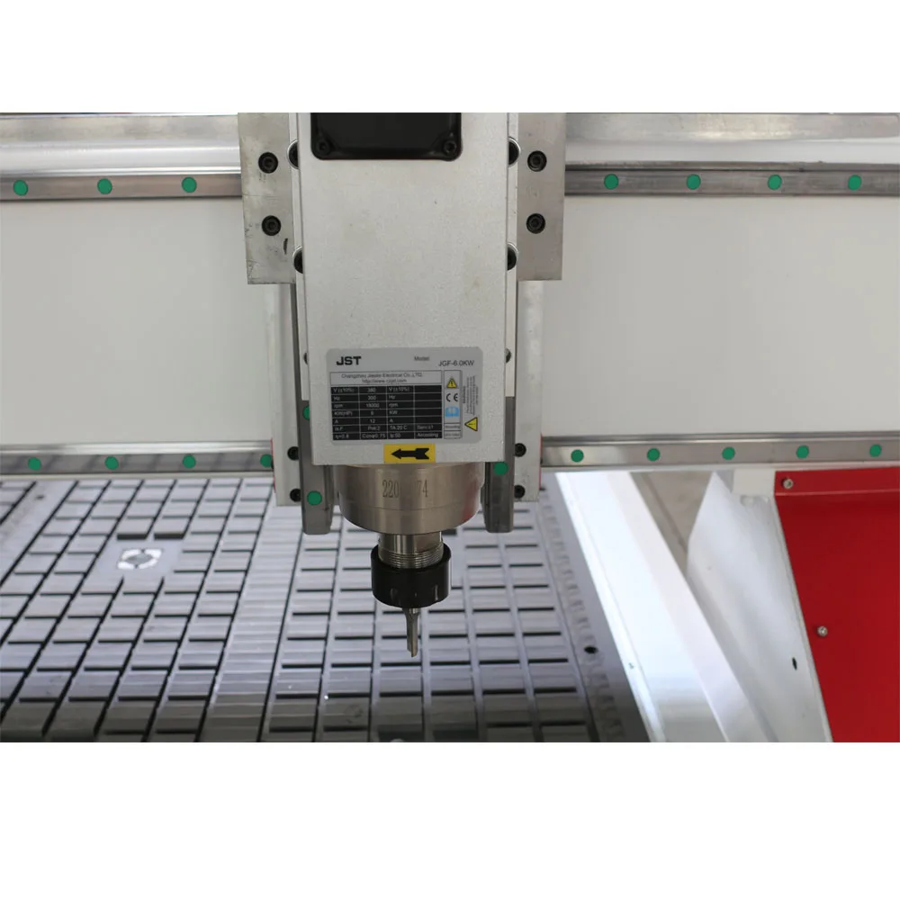 High quality Double spindle 1325 servo motor wood router cnc with Aluminum table  for wood mdf and Acrylic