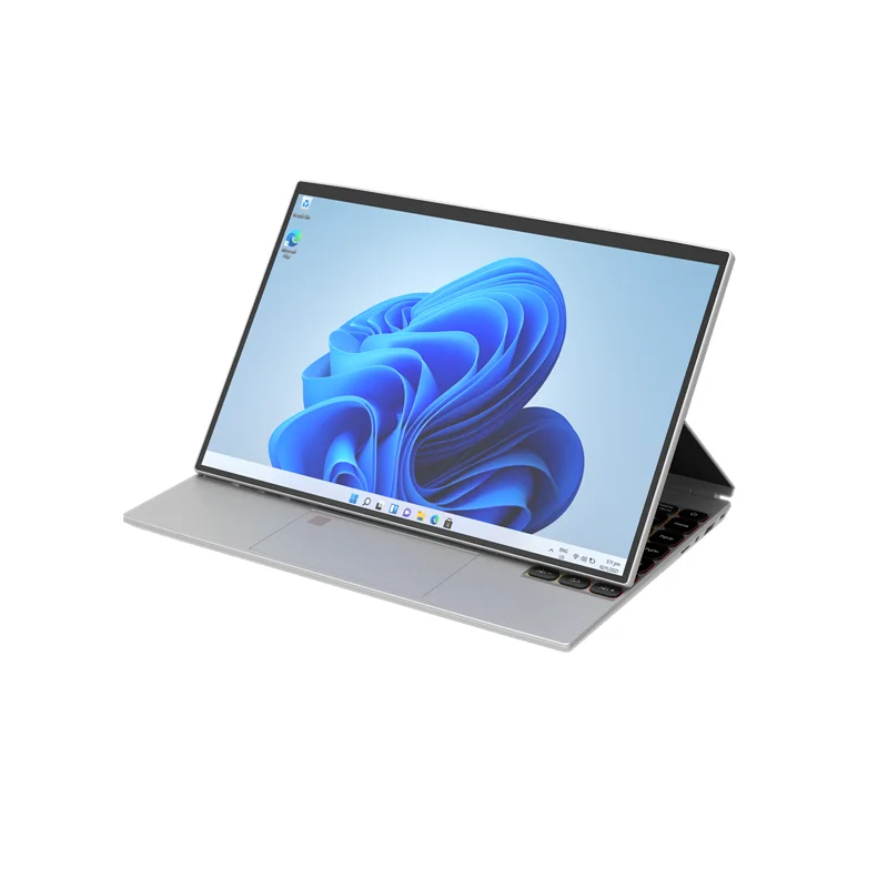 14-Inch Touch Screen Foldable Laptop with Intel Graphics SSD Hard Drive IPS Panel English Keyboard Metal Body New Product