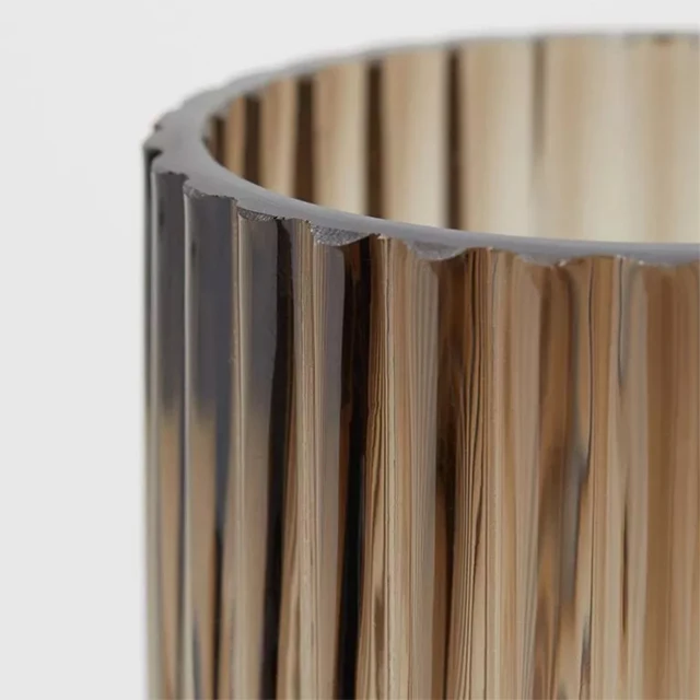 office partition bathroom door 6mm 8mm ultra clear tempered curved bent bending fluted reeded glass panel