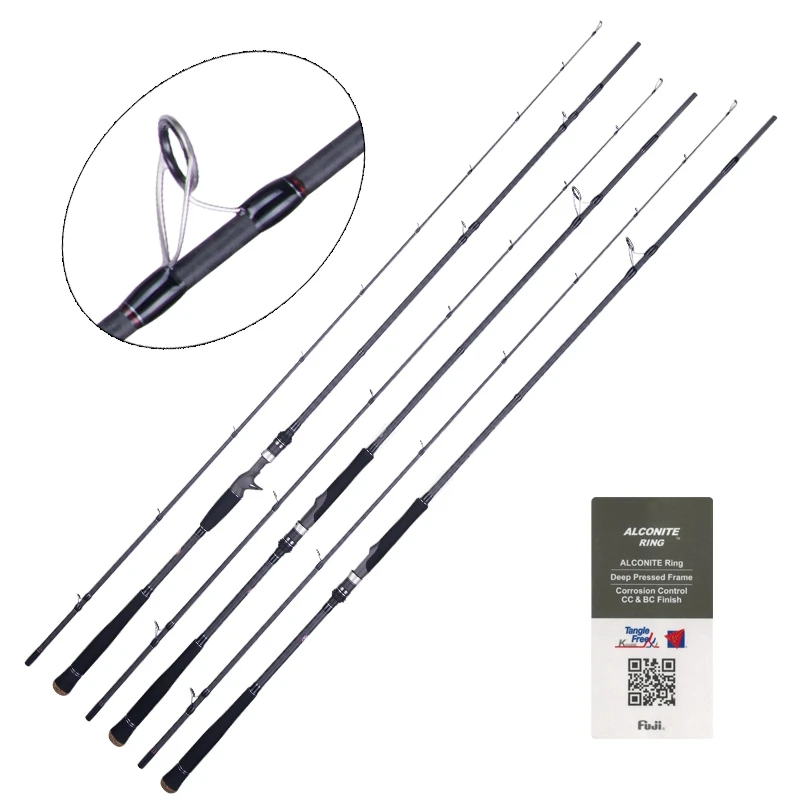 Full Fuji Carbon Spinning Rod 2.7 2.9m MH 2sections Japan Quality Shore Jigging sea bass Rod